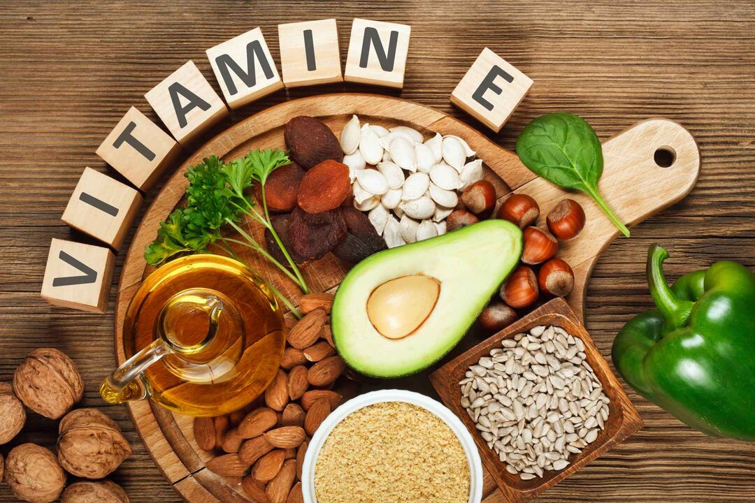 Vitamine E als onderdeel van OCUVIT